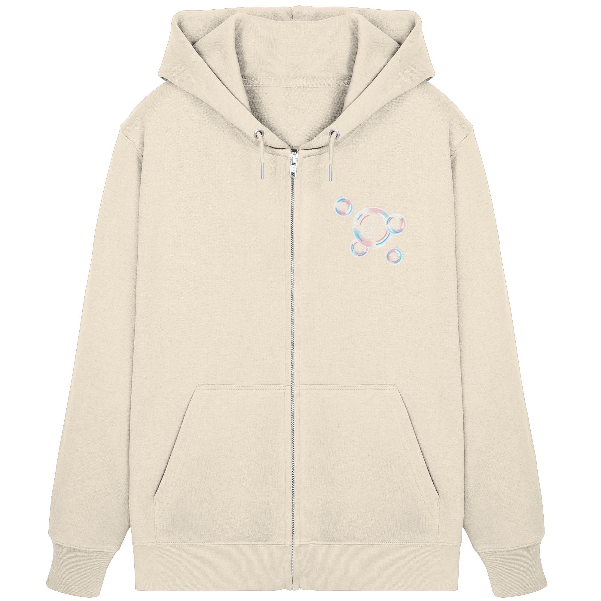 Trans Seifenblasen - Organic Zipper
