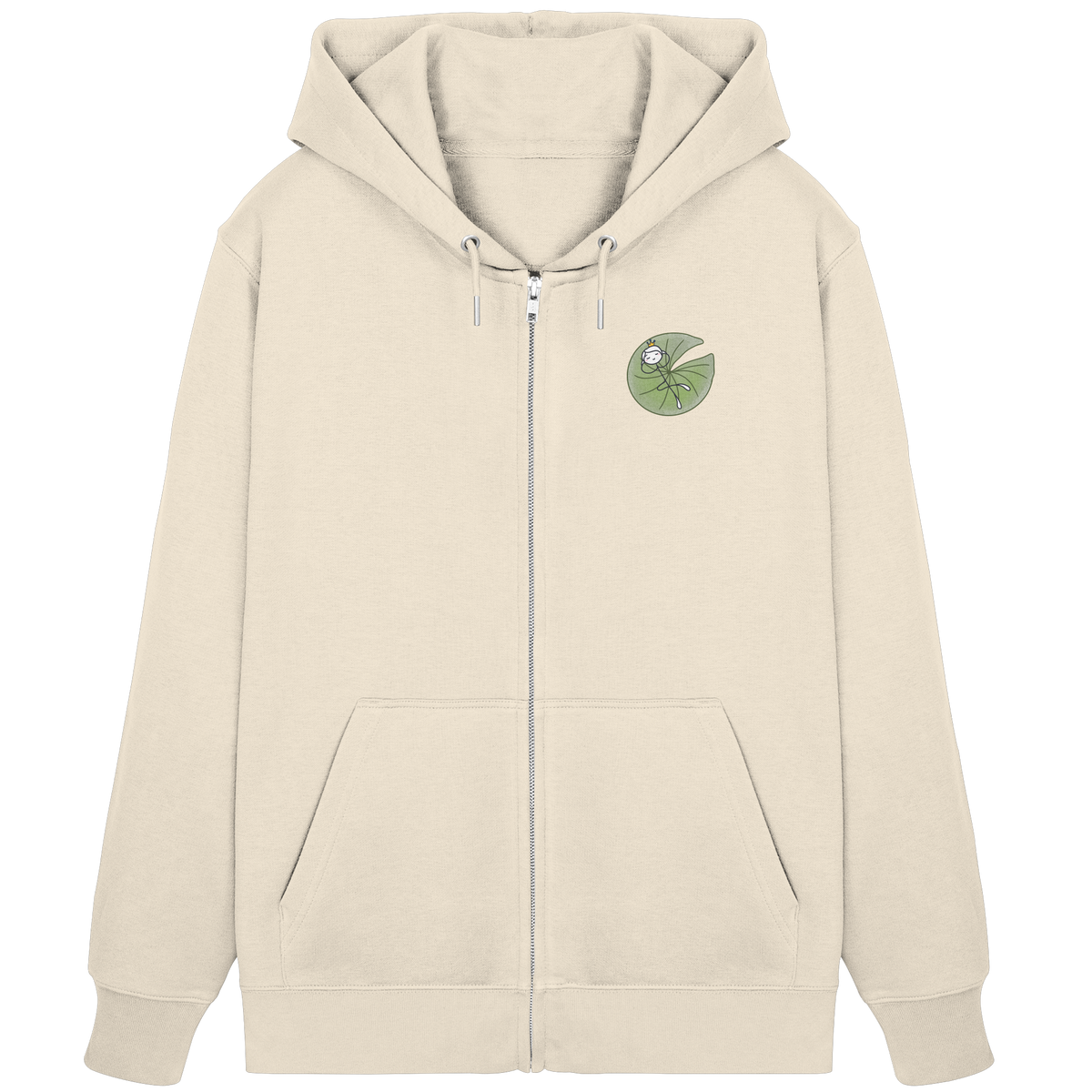 Seelenmännchen "Seerosenchillung Edition" - Organic Zipper