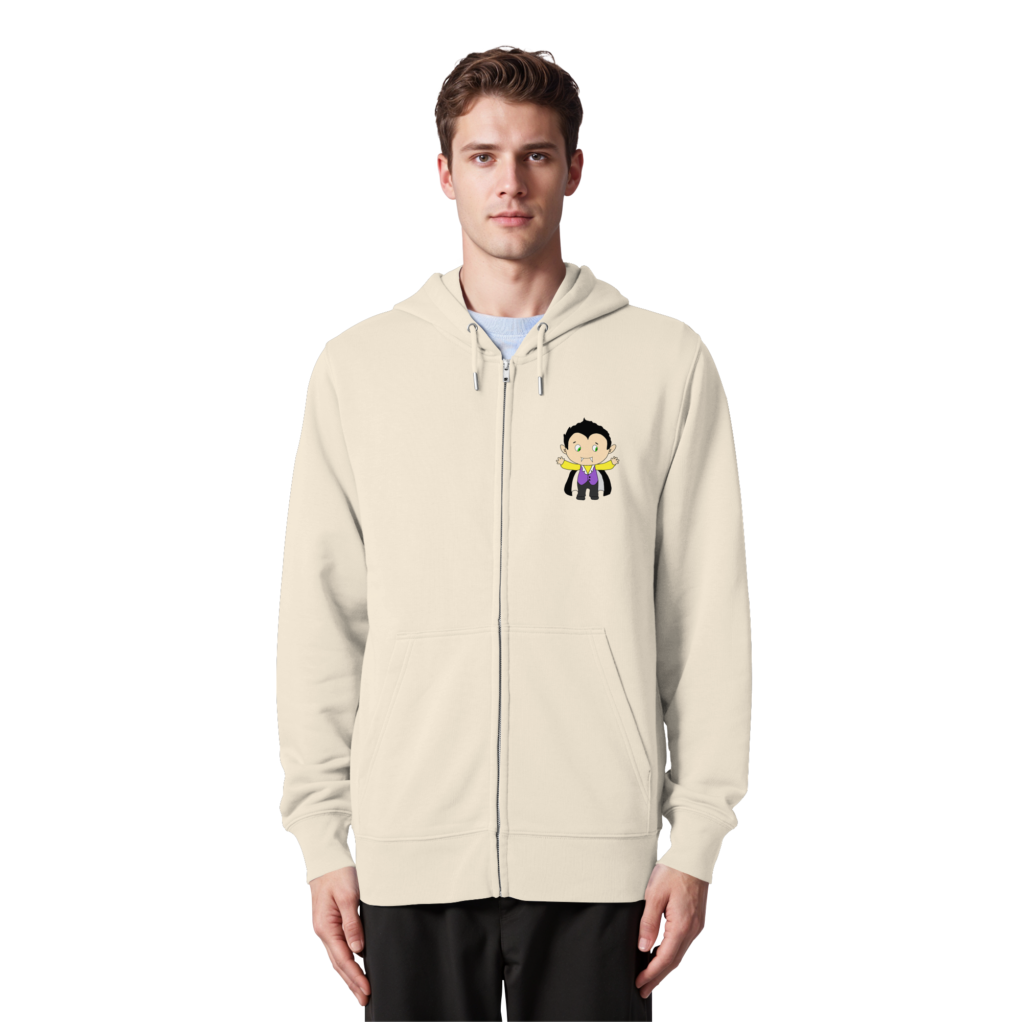 Trans*pir (Nonbinary Flagge) - Organic Zipper