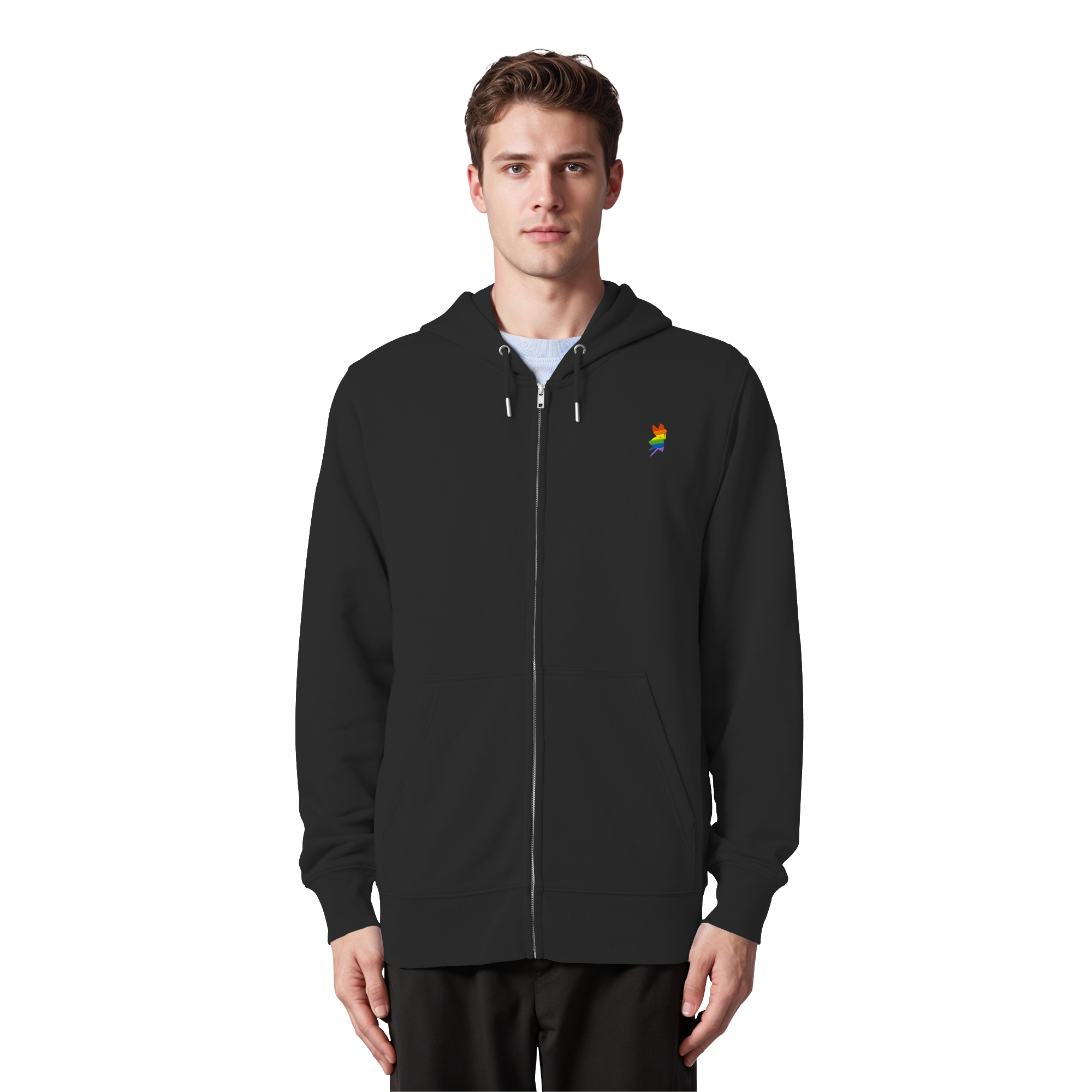 Regenbogen Fee - Organic Zipper (Stick)