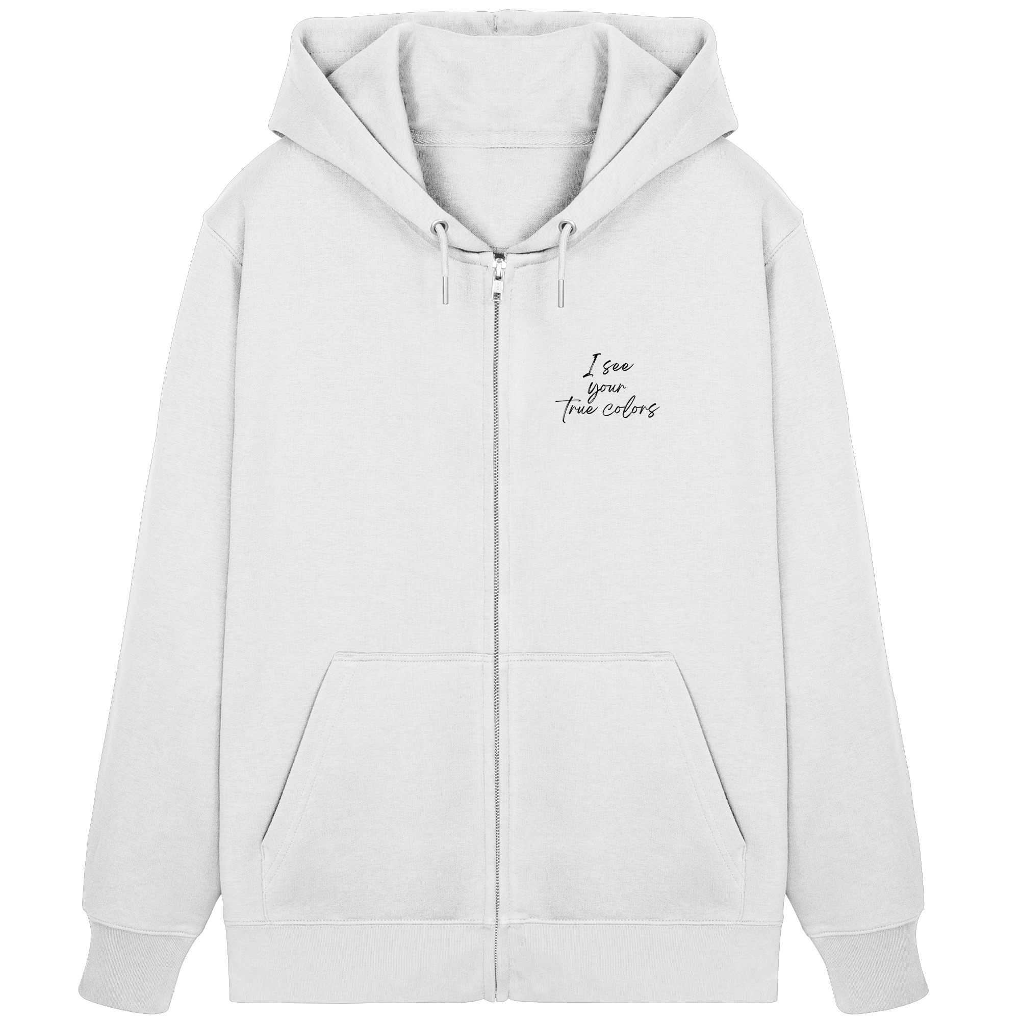 I see your True colors Backprint - Organic Zipper