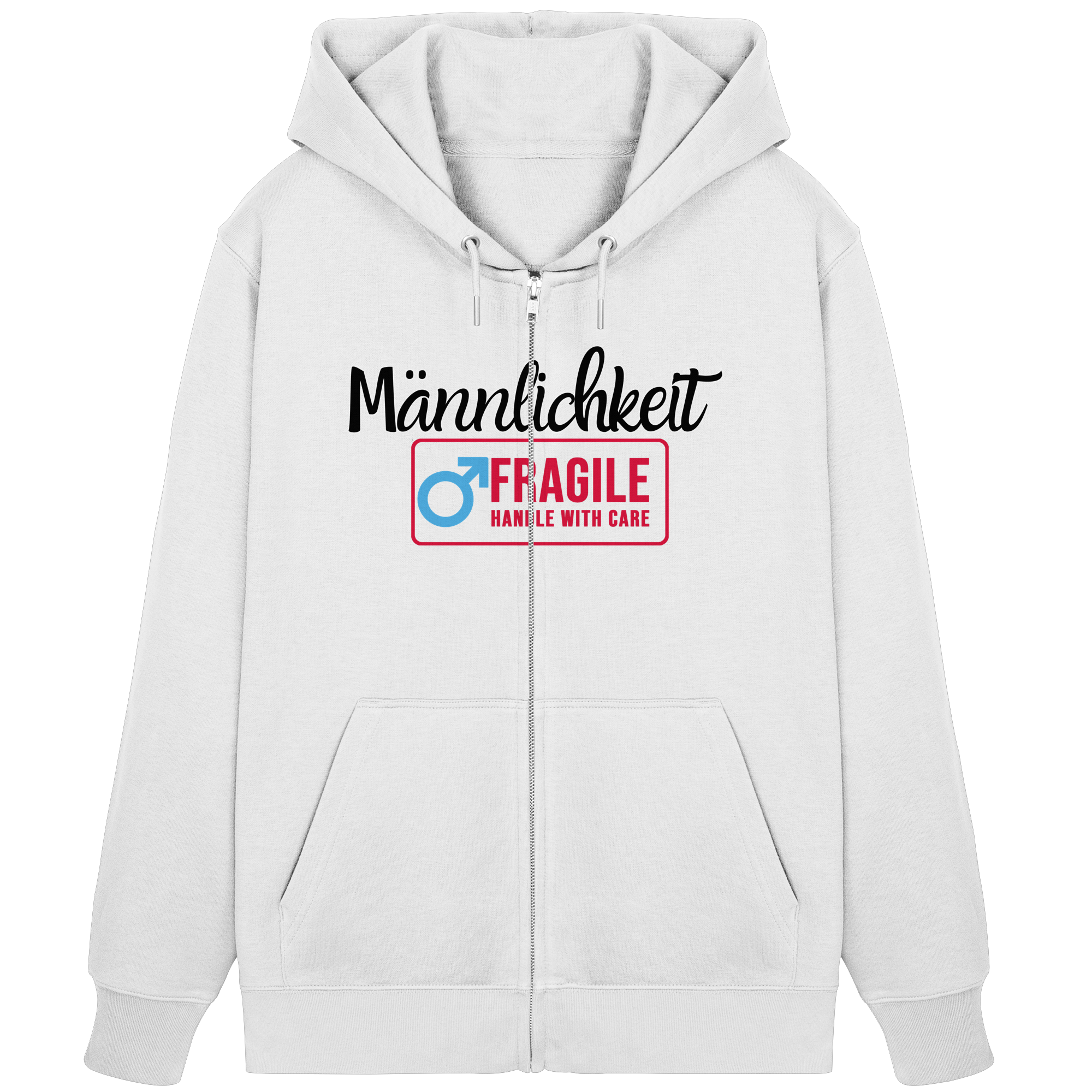 Männlichkeit: Handle with Care - Organic Zipper