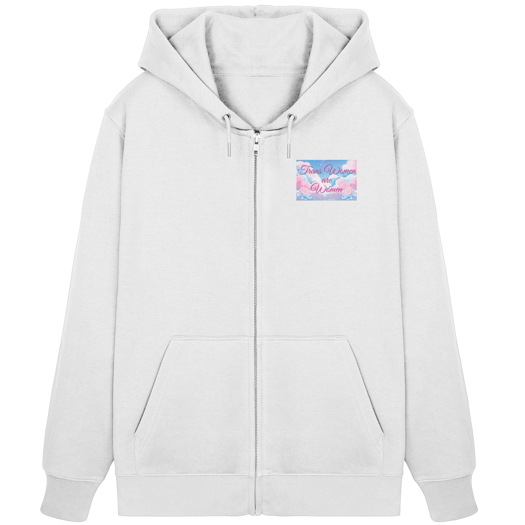 Trans Women are Women "Rosenhimmel Edition" - Organic Zipper