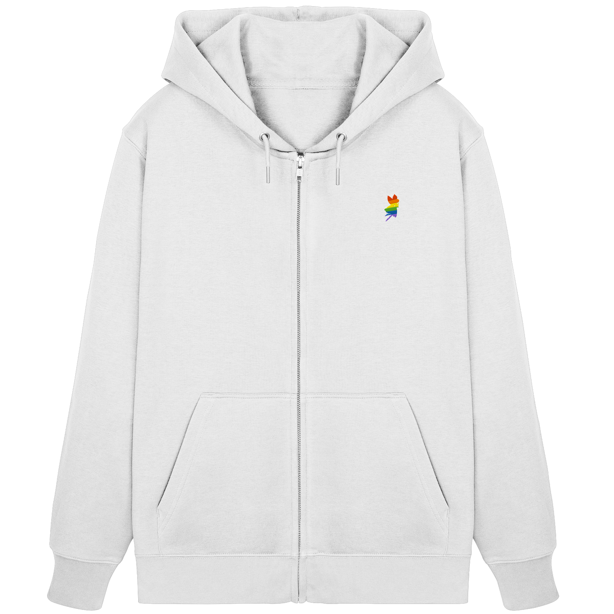 Regenbogen Fee Stick - Organic Zipper