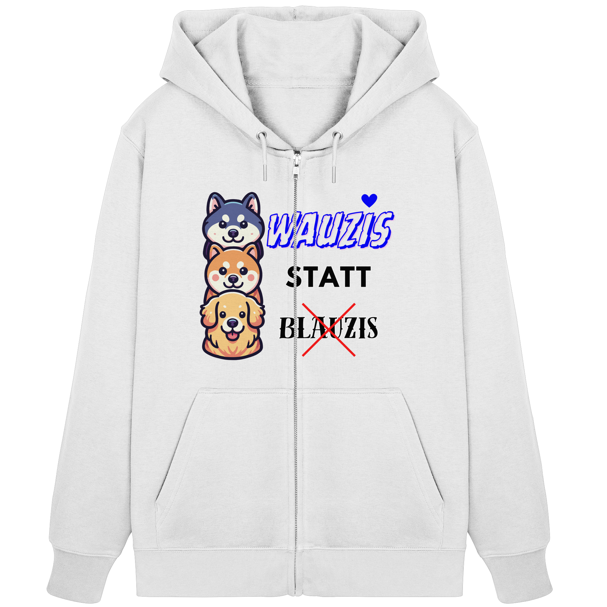 Wauzis statt Blauzis - Organic Zipper