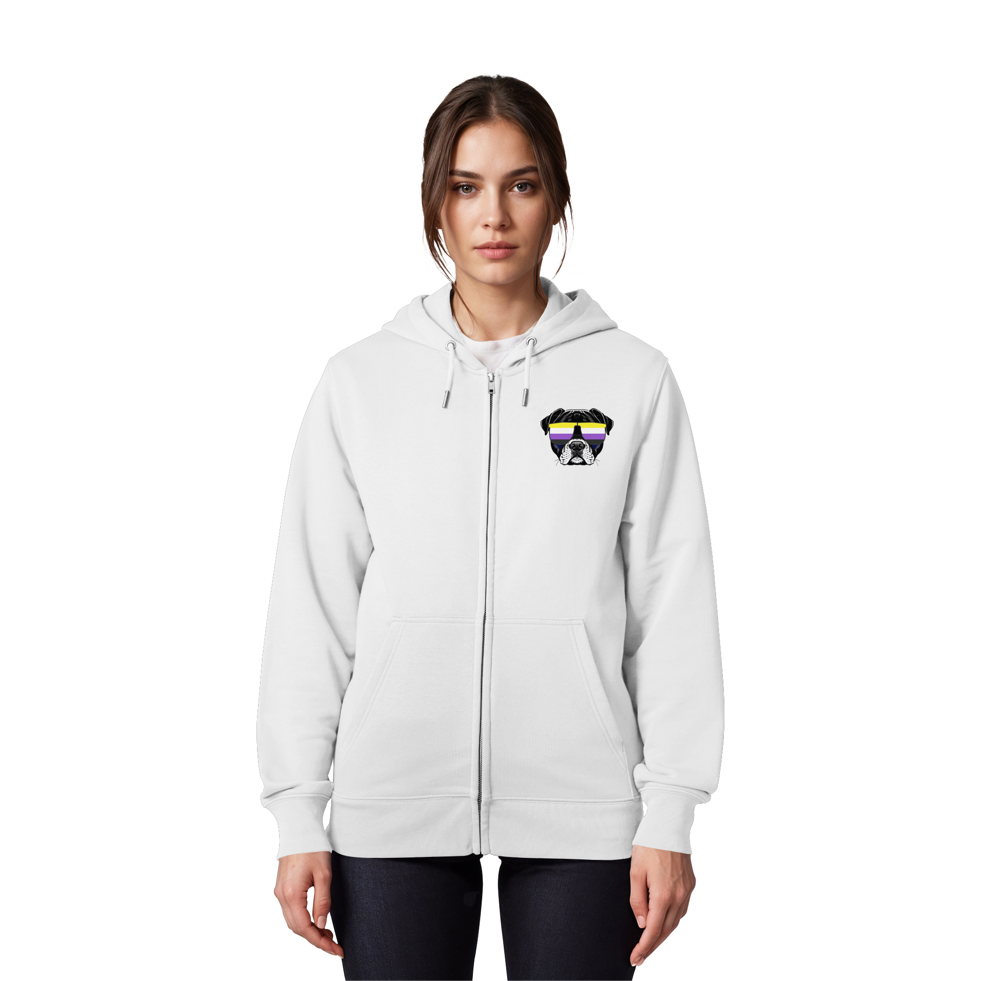 Nonbinary Doggo - Organic Zipper