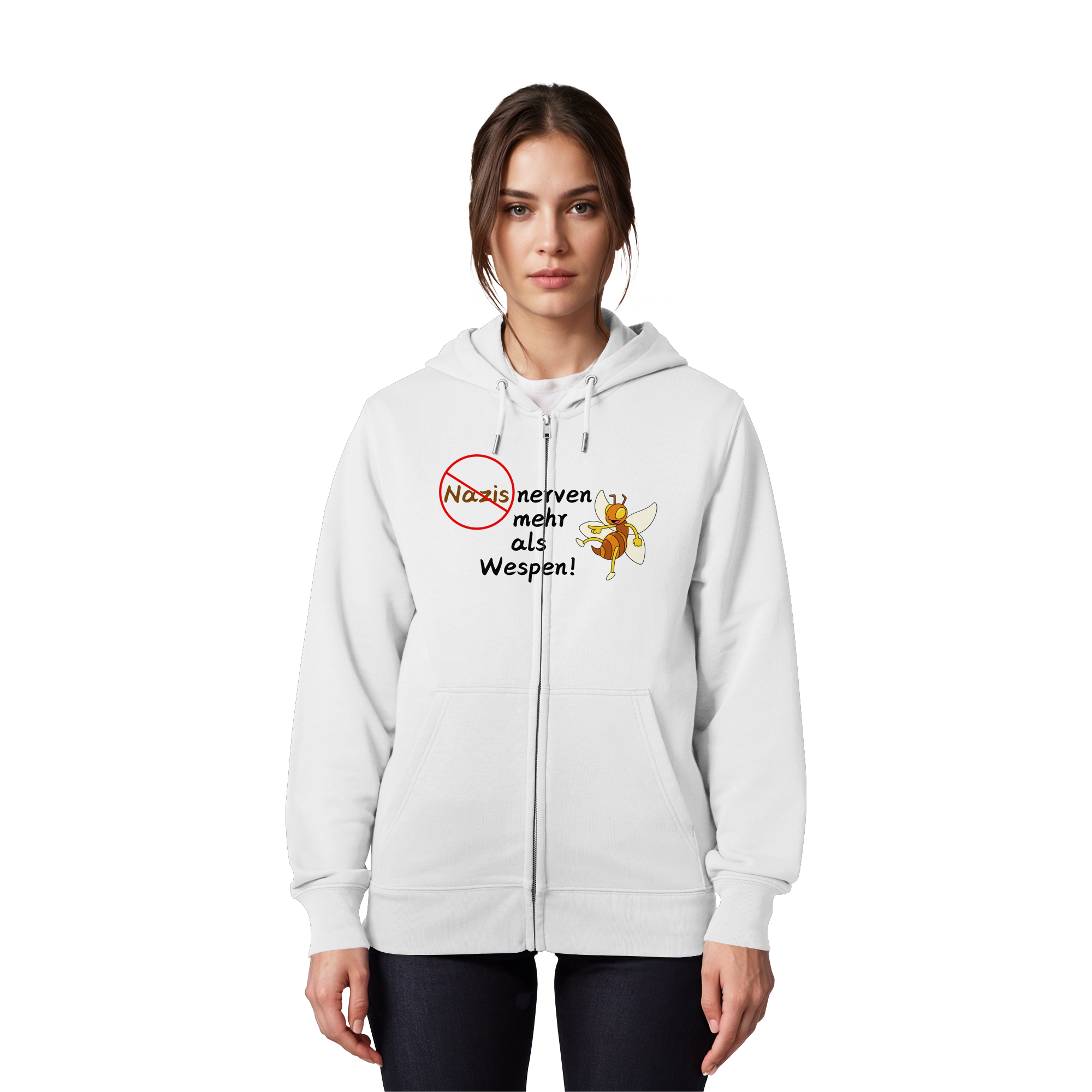 Nazis nerven mehr als Wespen - Organic Zipper