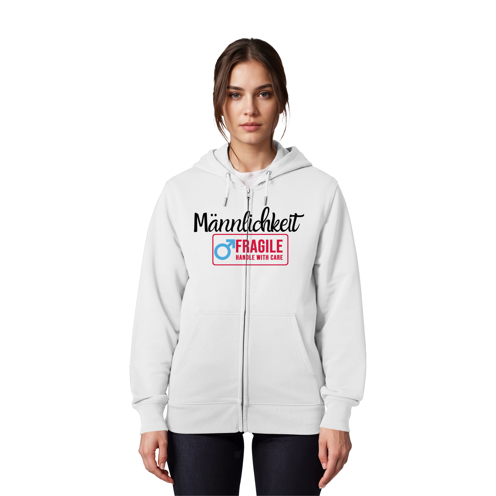 Männlichkeit: Handle with Care - Organic Zipper