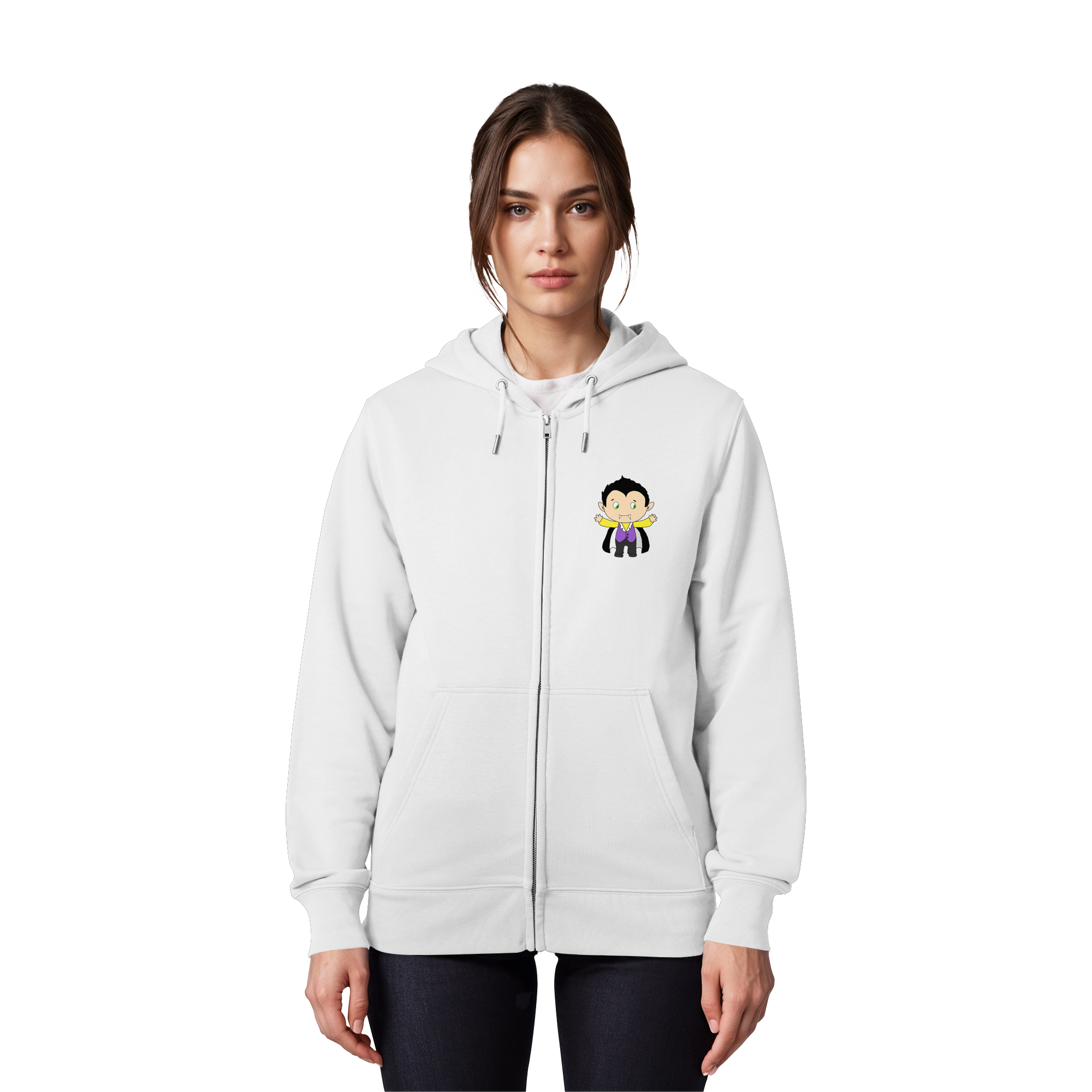 Trans*pir (Nonbinary Flagge) - Organic Zipper