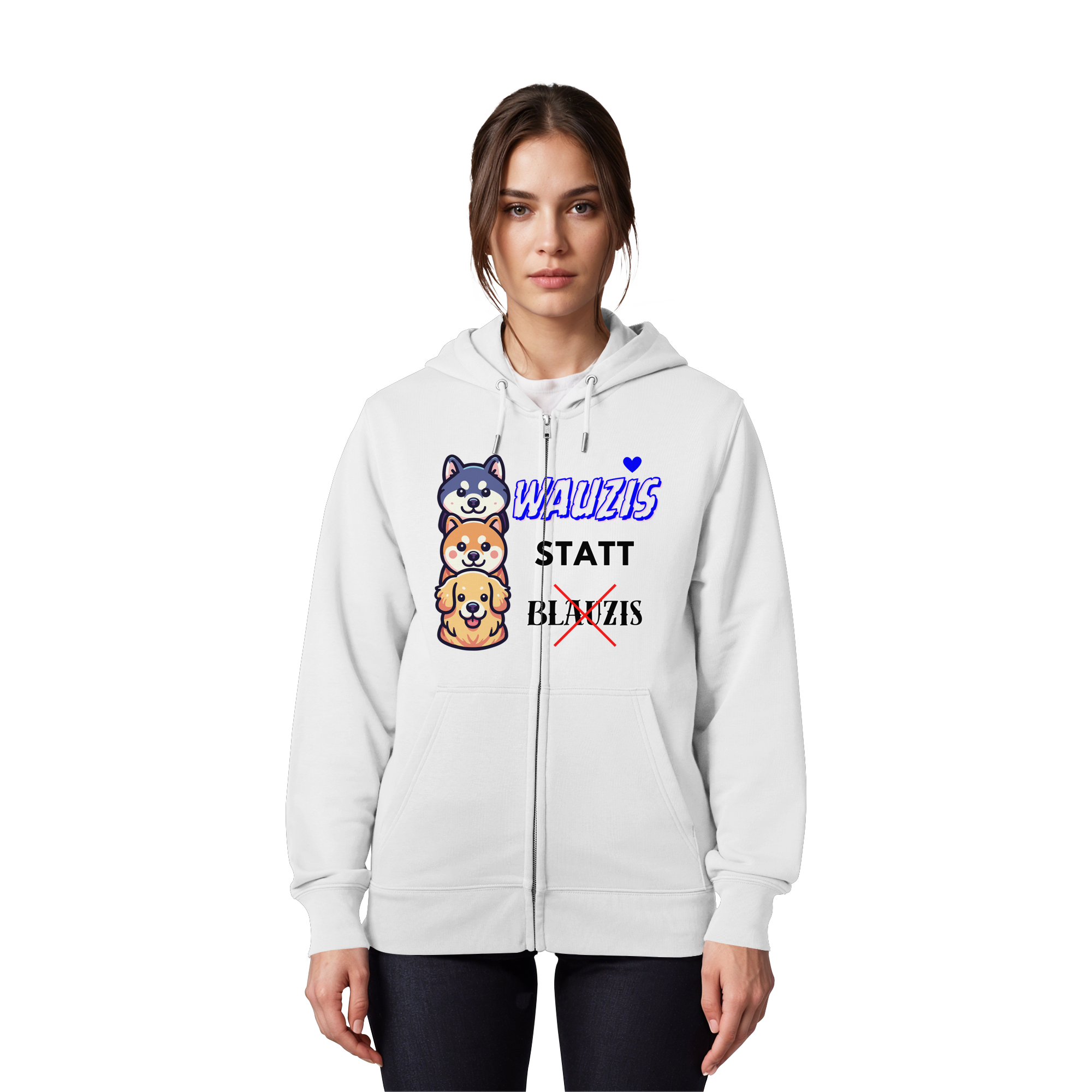 Wauzis statt Blauzis - Organic Zipper