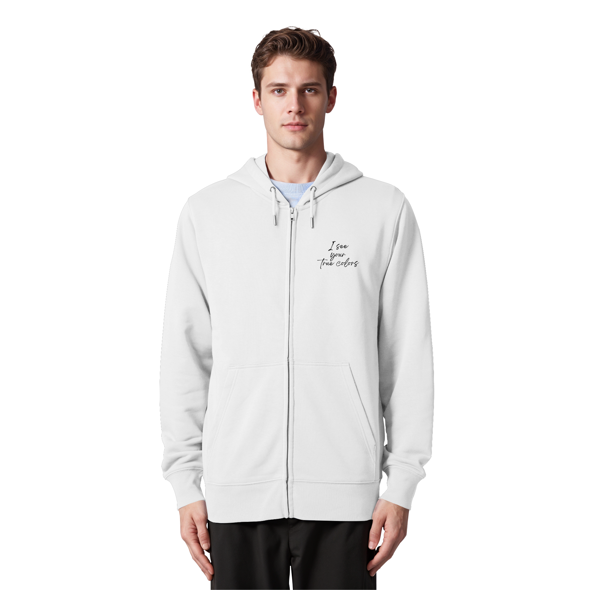 I see your True colors Backprint - Organic Zipper