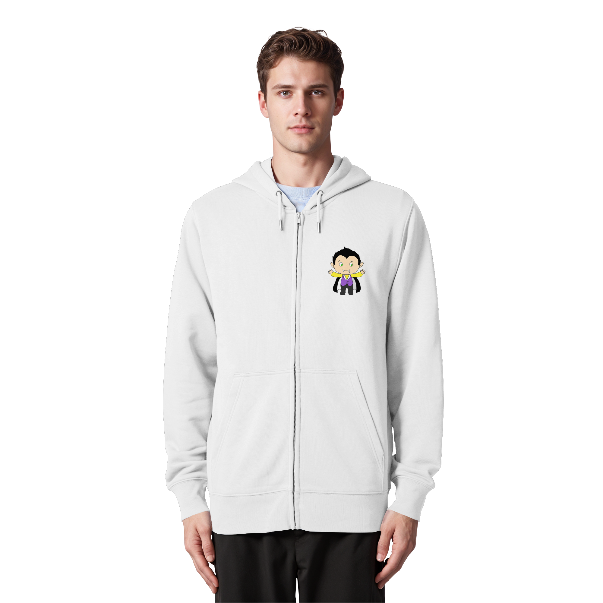 Trans*pir (Nonbinary Flagge) - Organic Zipper