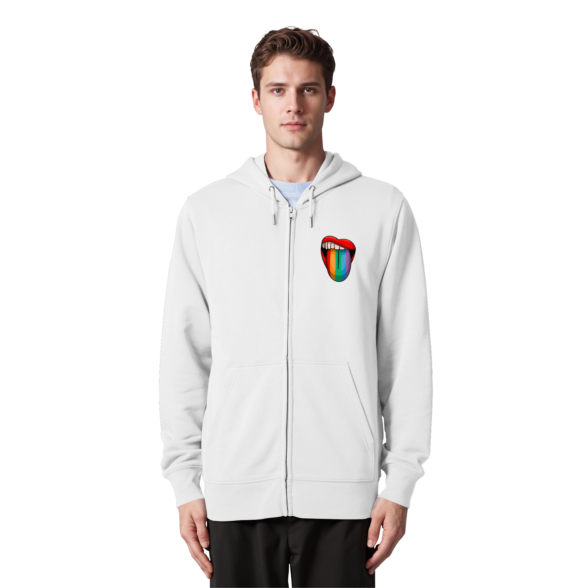 Speak Up or Shut Up Backprint - Organic Zipper