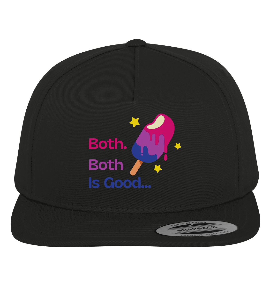 Bi Pride: Both is Good - Premium Snapback