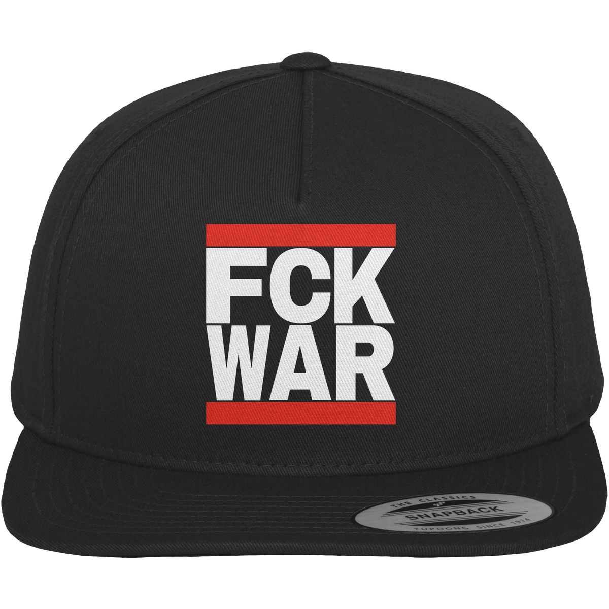 FCK WAR (weiße Schrift) - Premium Snapback