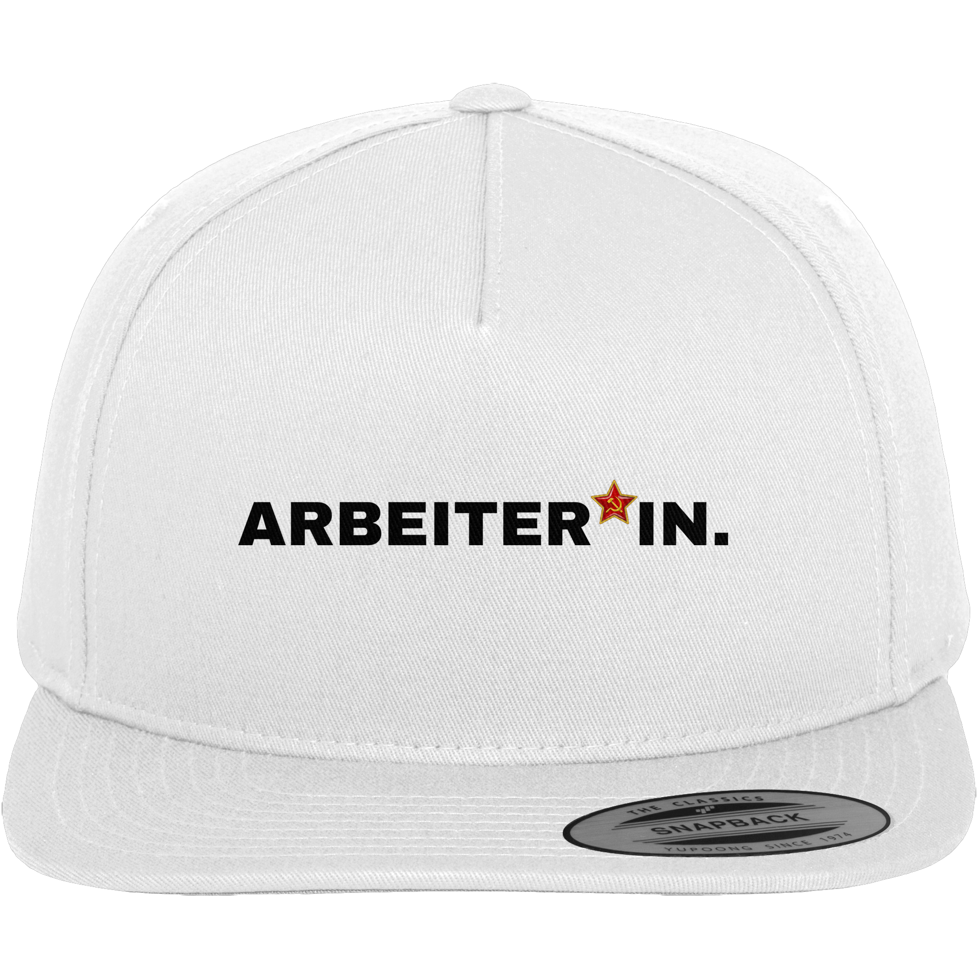 ARBEITER*IN. "Plain Work Edition" - Premium Snapback