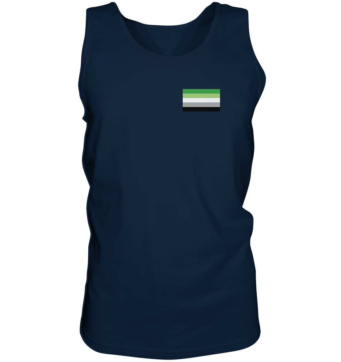 Aromantic Pride Flag “Männer” Tank-Top