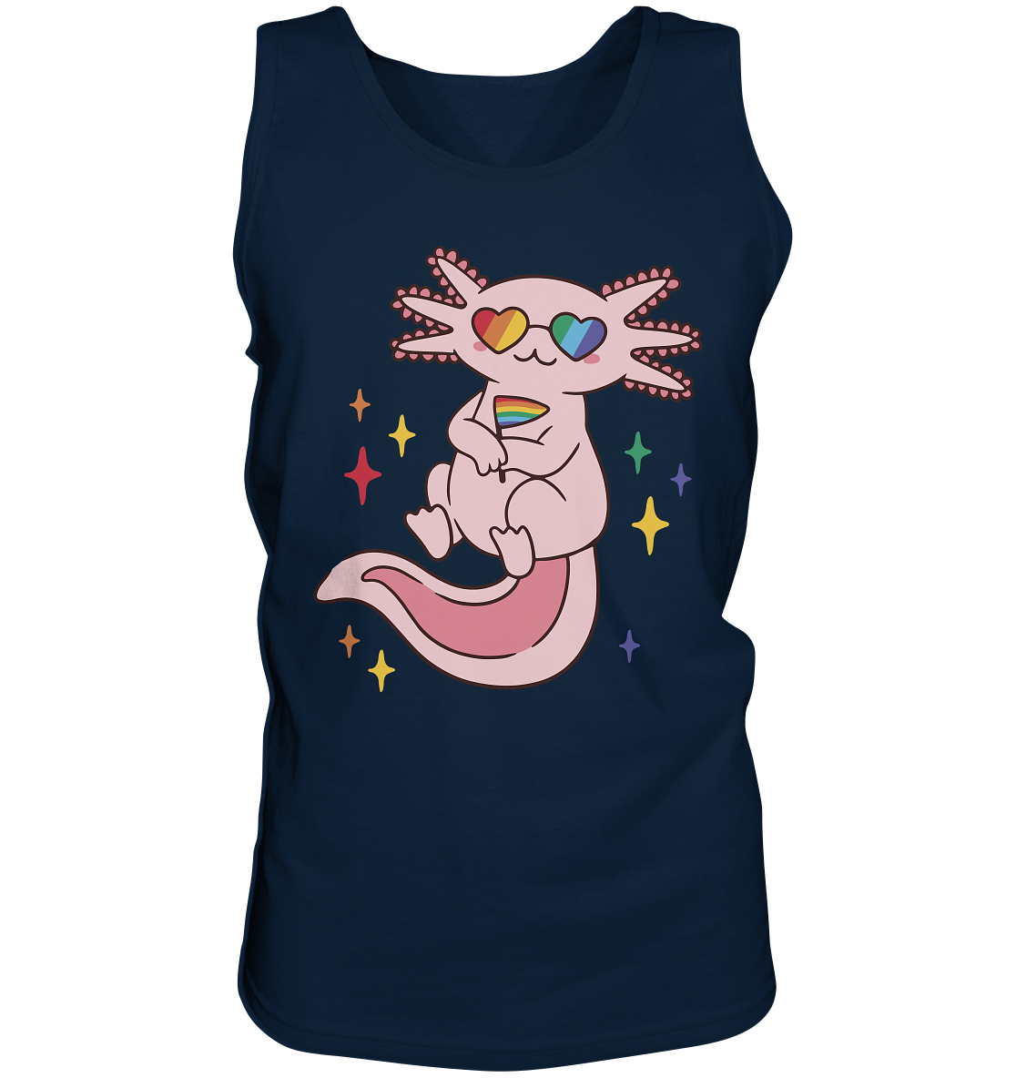 Big Pride Axolotl - Tank-Top