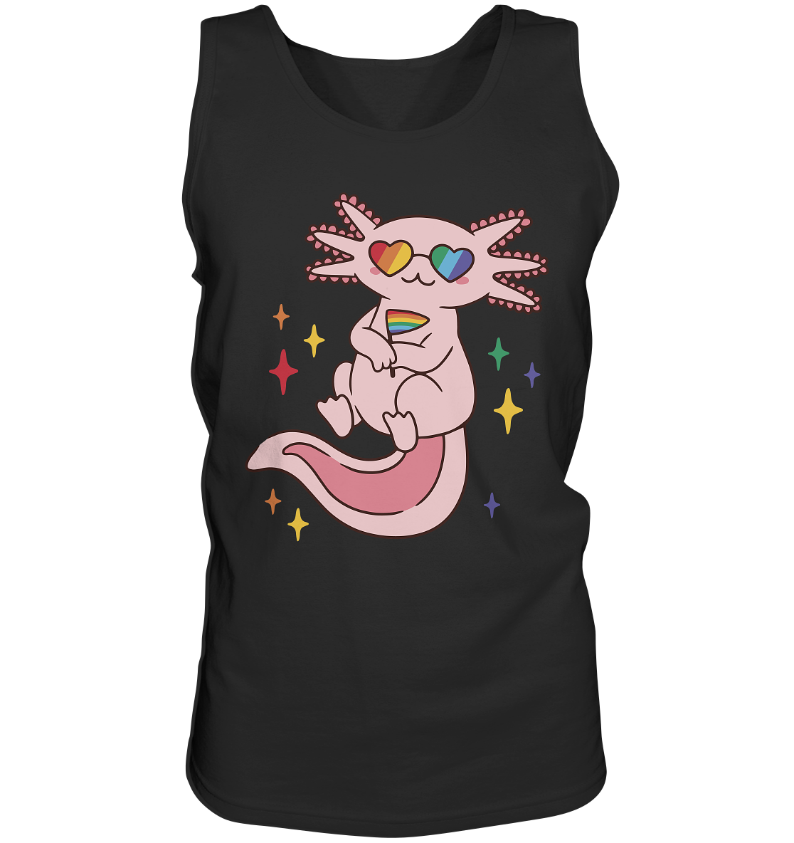 Big Pride Axolotl - Tank-Top
