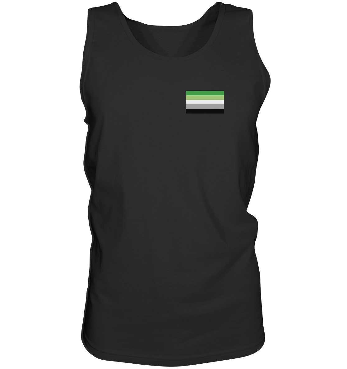 Aromantic Pride Flag “Männer” Tank-Top