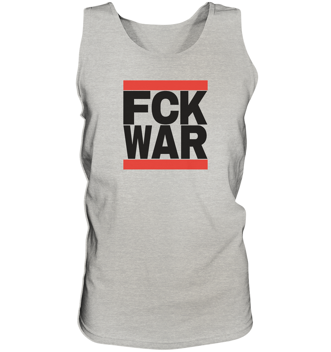 FCK WAR (schwarze Schrift) - Tank-Top