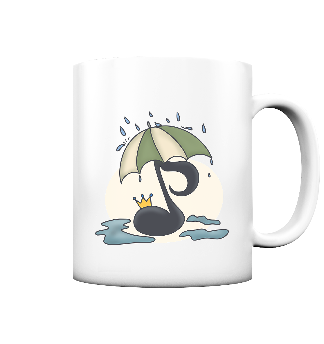 Melodien in Moll - Tasse matt