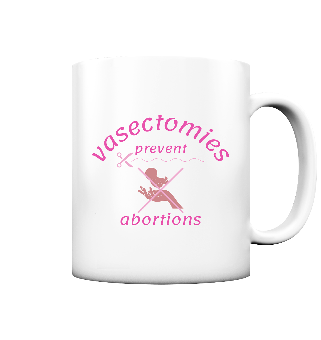 Vasectomies Prevent Abortions - Tasse matt