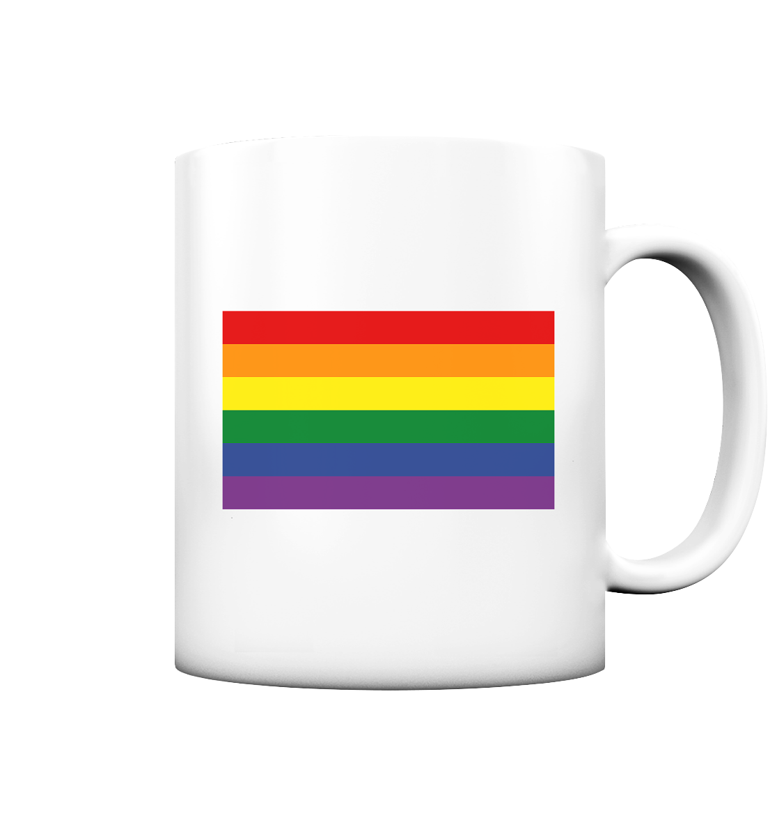 Regenbogen Pride Flag - Tasse matt