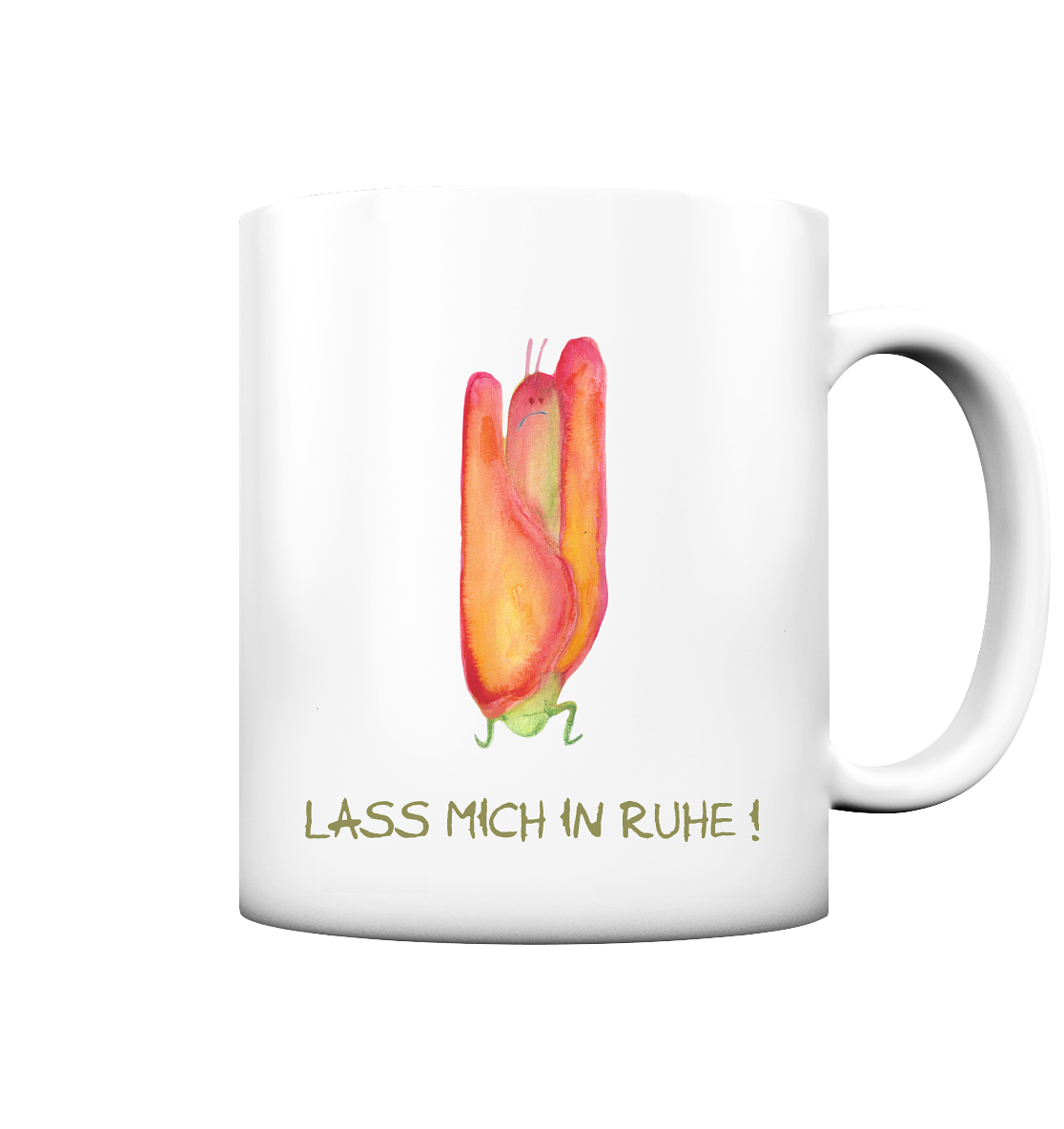 Lass mich in Ruhe! "Jona Kokon Edition" Backprint - Tasse matt