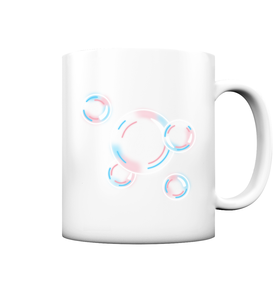 Trans Seifenblasen Tasse (matt)