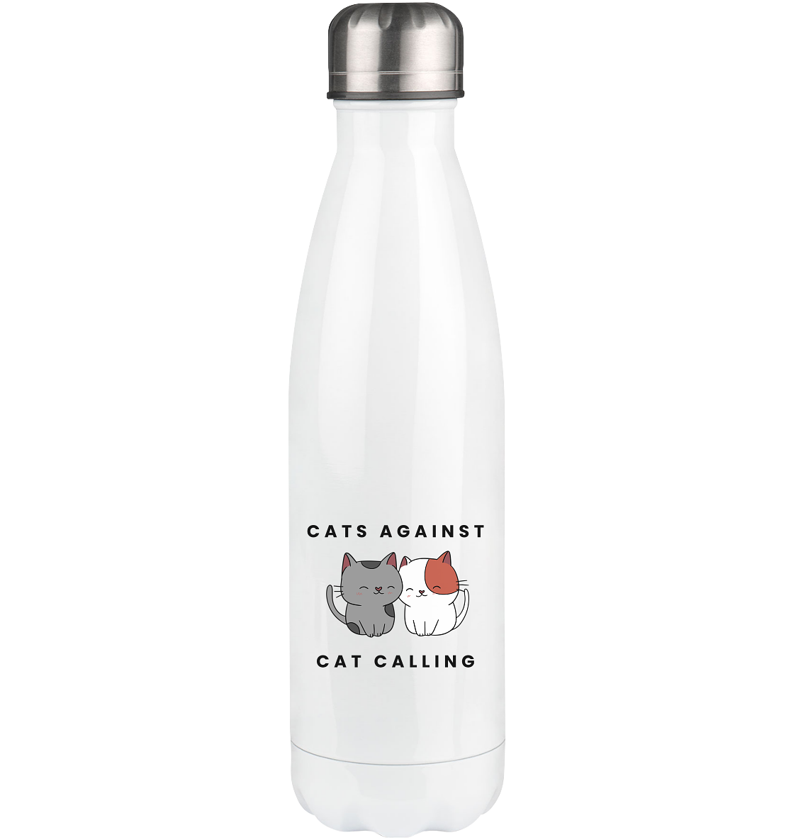 Cats Against Catcalling "Cuddle Edition" - Thermoflasche 500ml