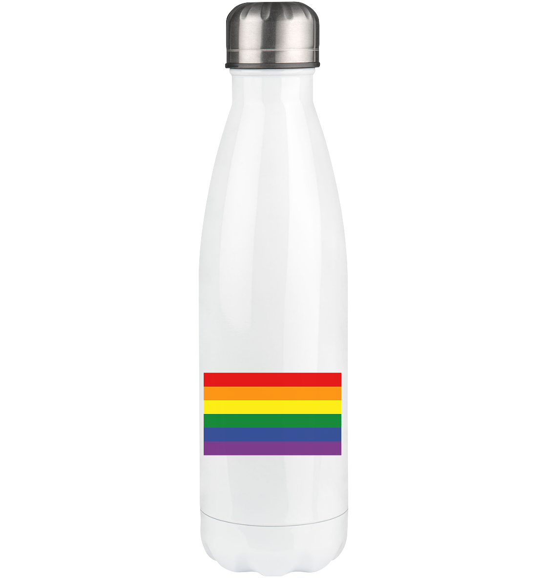 Regenbogen Pride Flag - Thermoflasche 500ml