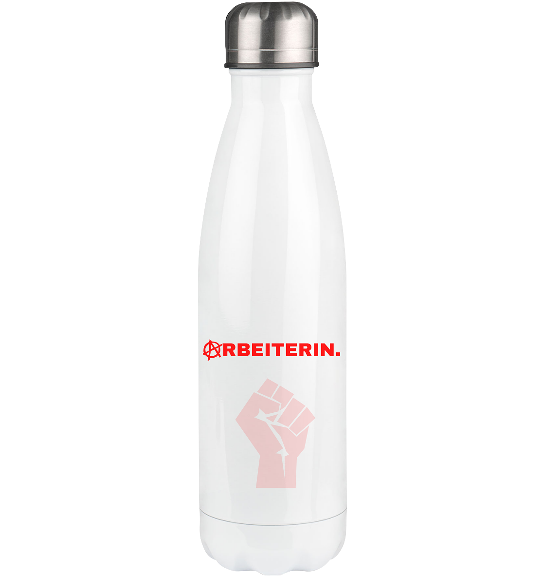 ARBEITERIN. "Solidarisch und Frei Edition" - Thermoflasche 500ml