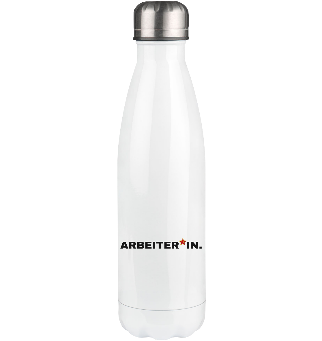 ARBEITER*IN. "Plain Work Edition" - Thermoflasche 500ml