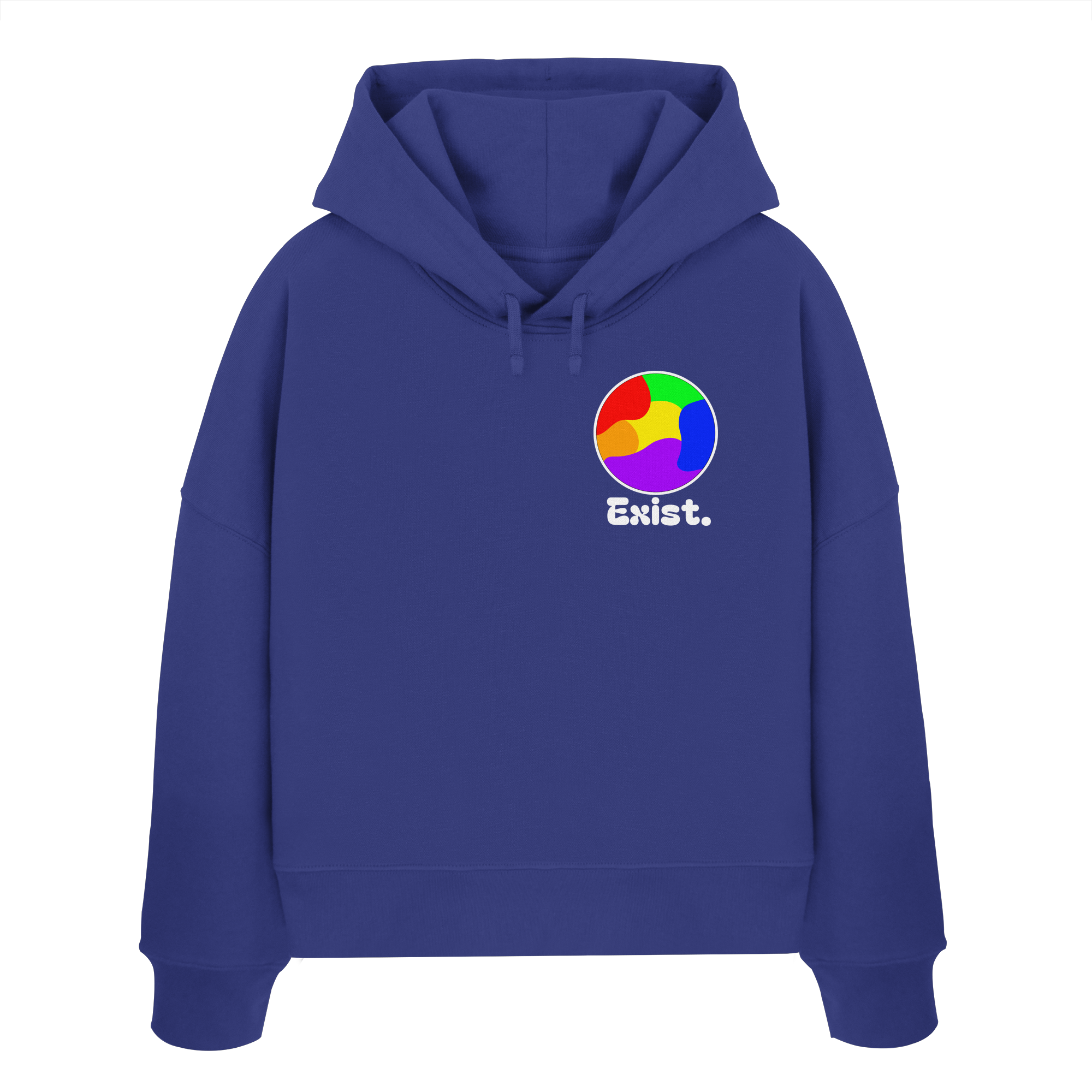 Exist "Pride Edition" - Womens Organic Boxcut Hoodie