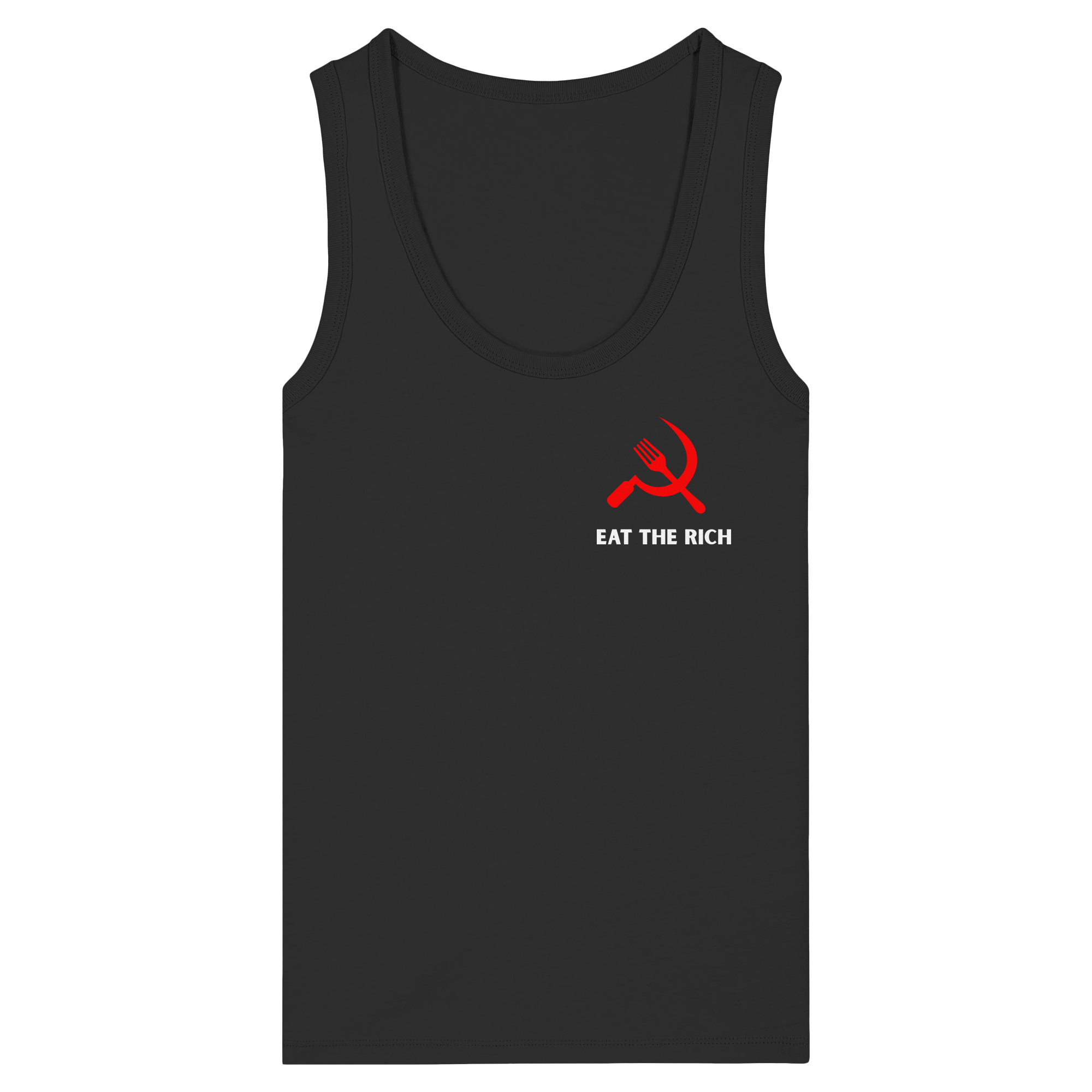 Eat the Rich "Gabel & Sichel Edition" - Womens Organic Fitted Tank Top