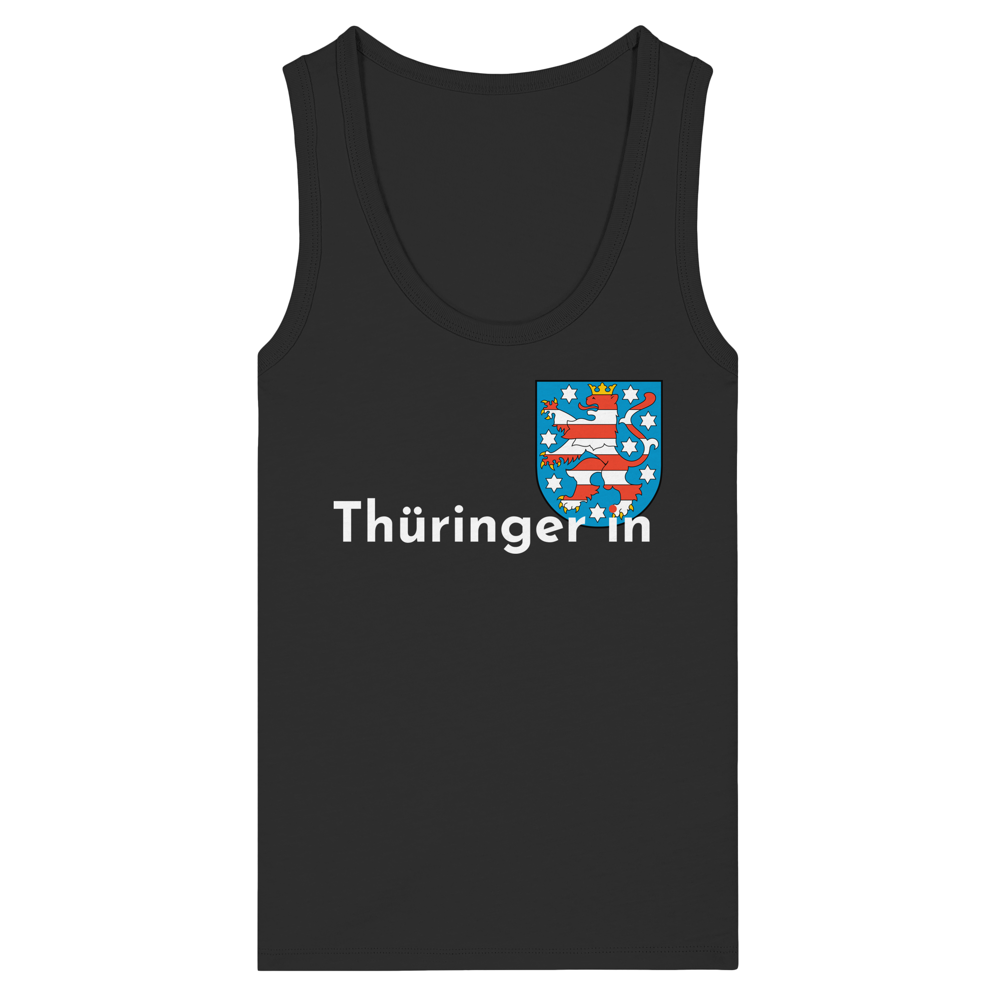 Thüringer*in "Wappen Edition" - Womens Organic Fitted Tank Top