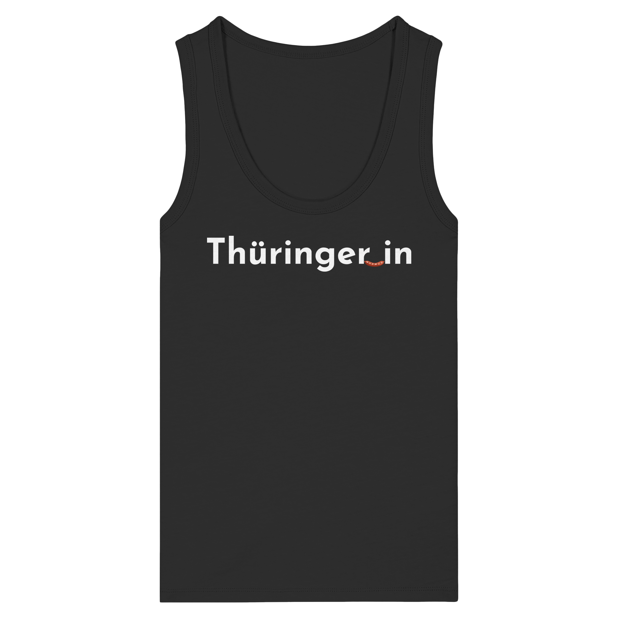 Thüringer_in "Rostbratwurst Edition" - Womens Organic Fitted Tank Top