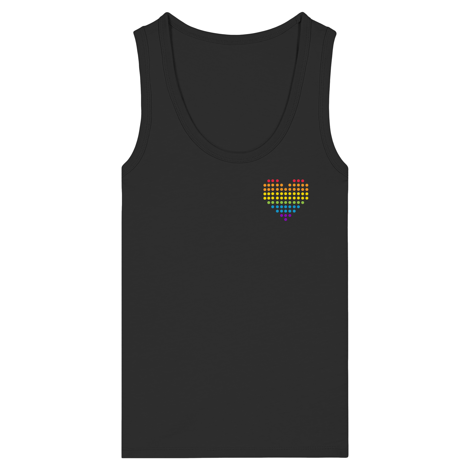 Punktherz - Womens Organic Fitted Tank Top