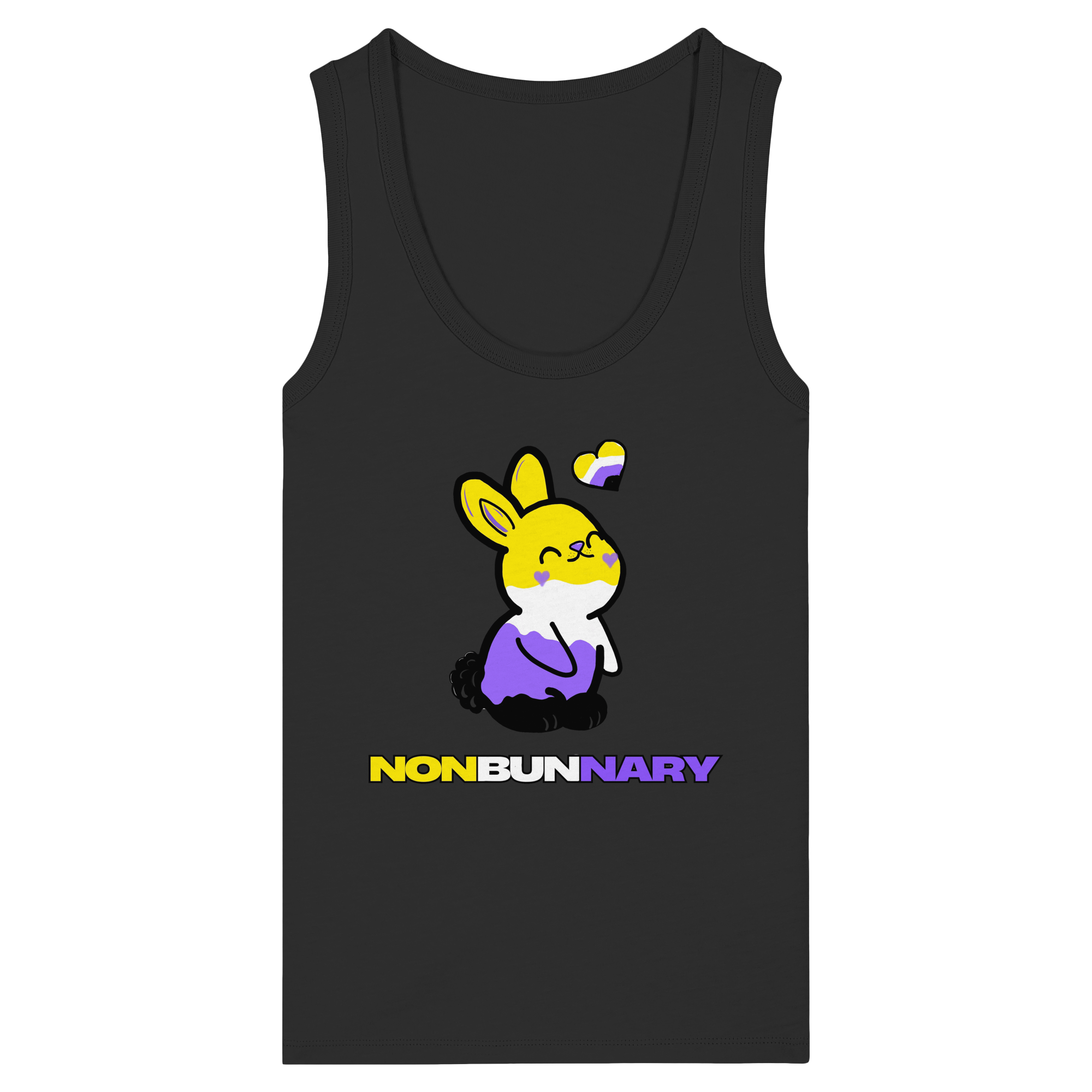 Nonbunnary - Womens Organic Fitted Tank Top