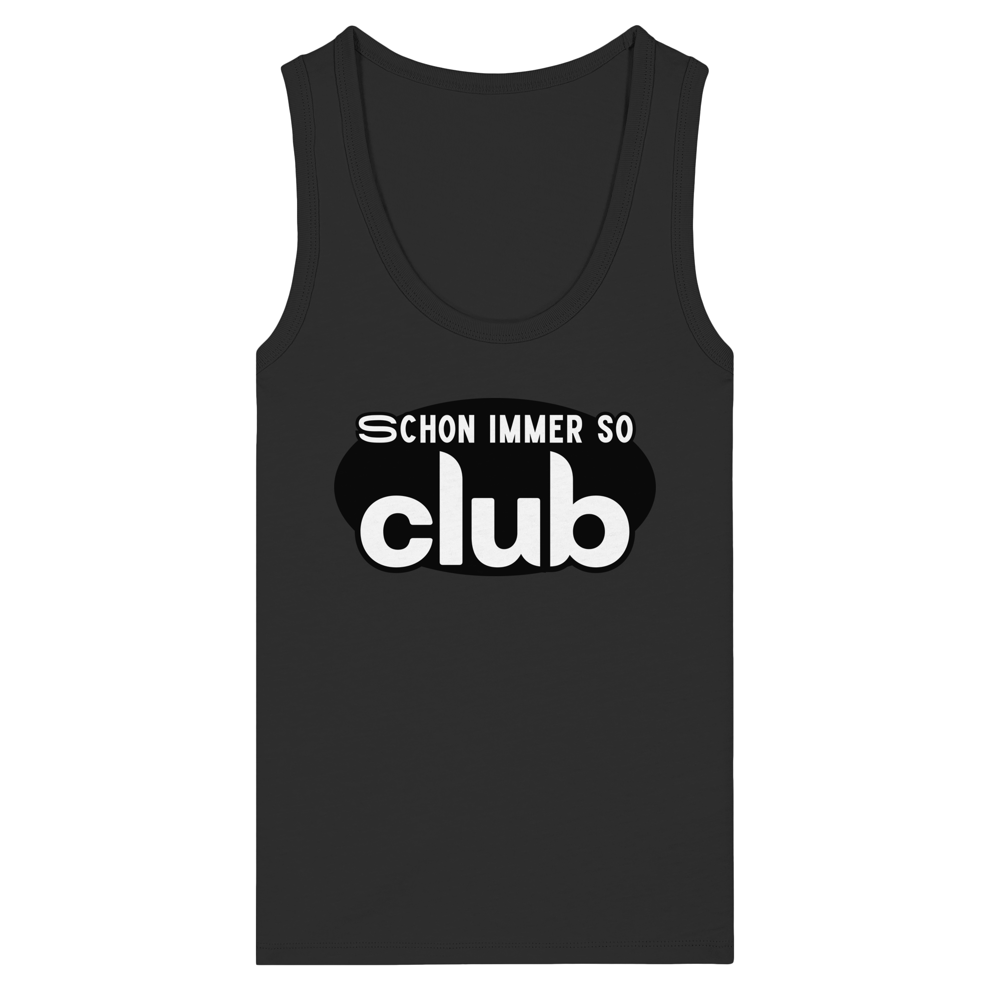 Schon Immer So Club - Womens Organic Fitted Tank Top