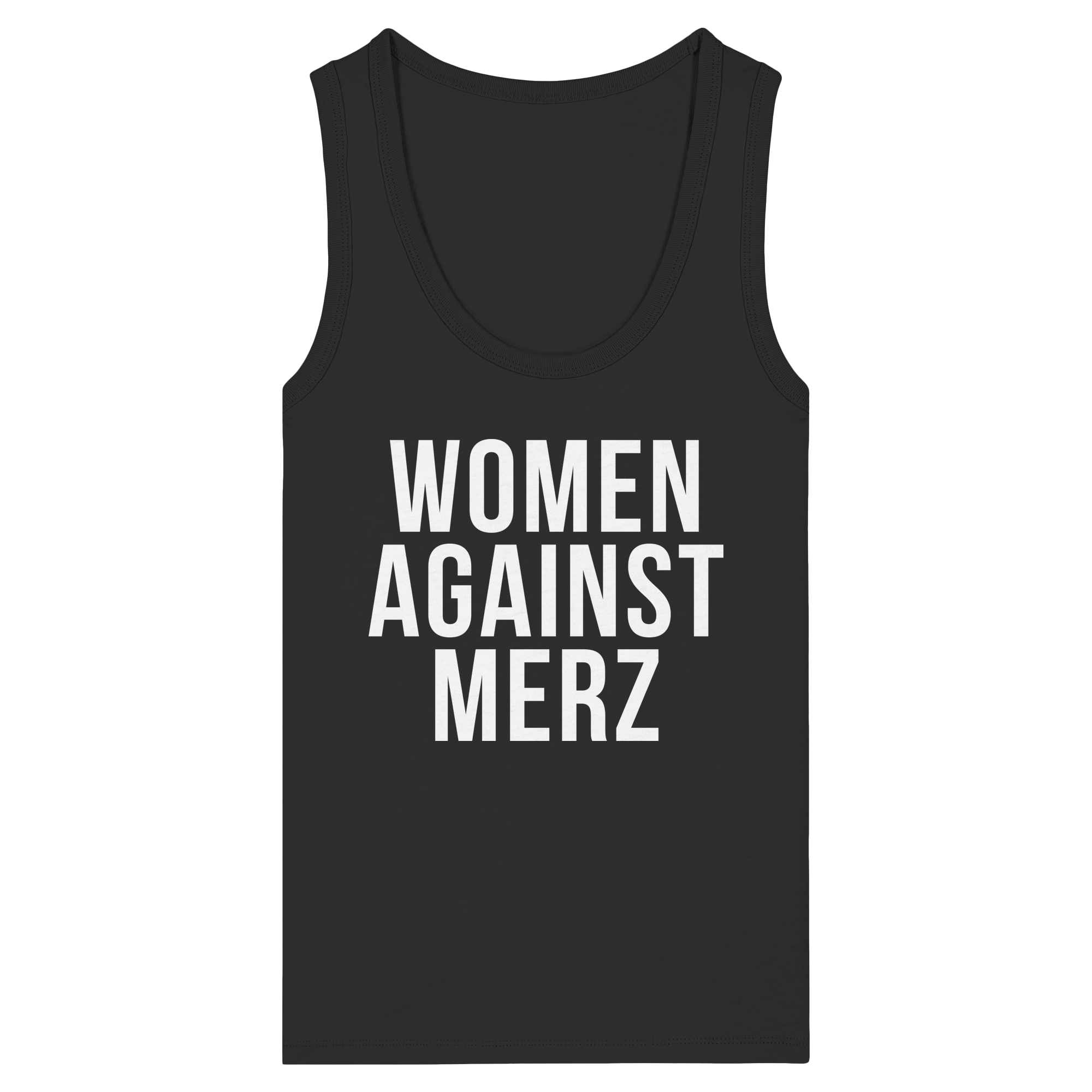 Women against Merz - Womens Organic Fitted Tank Top
