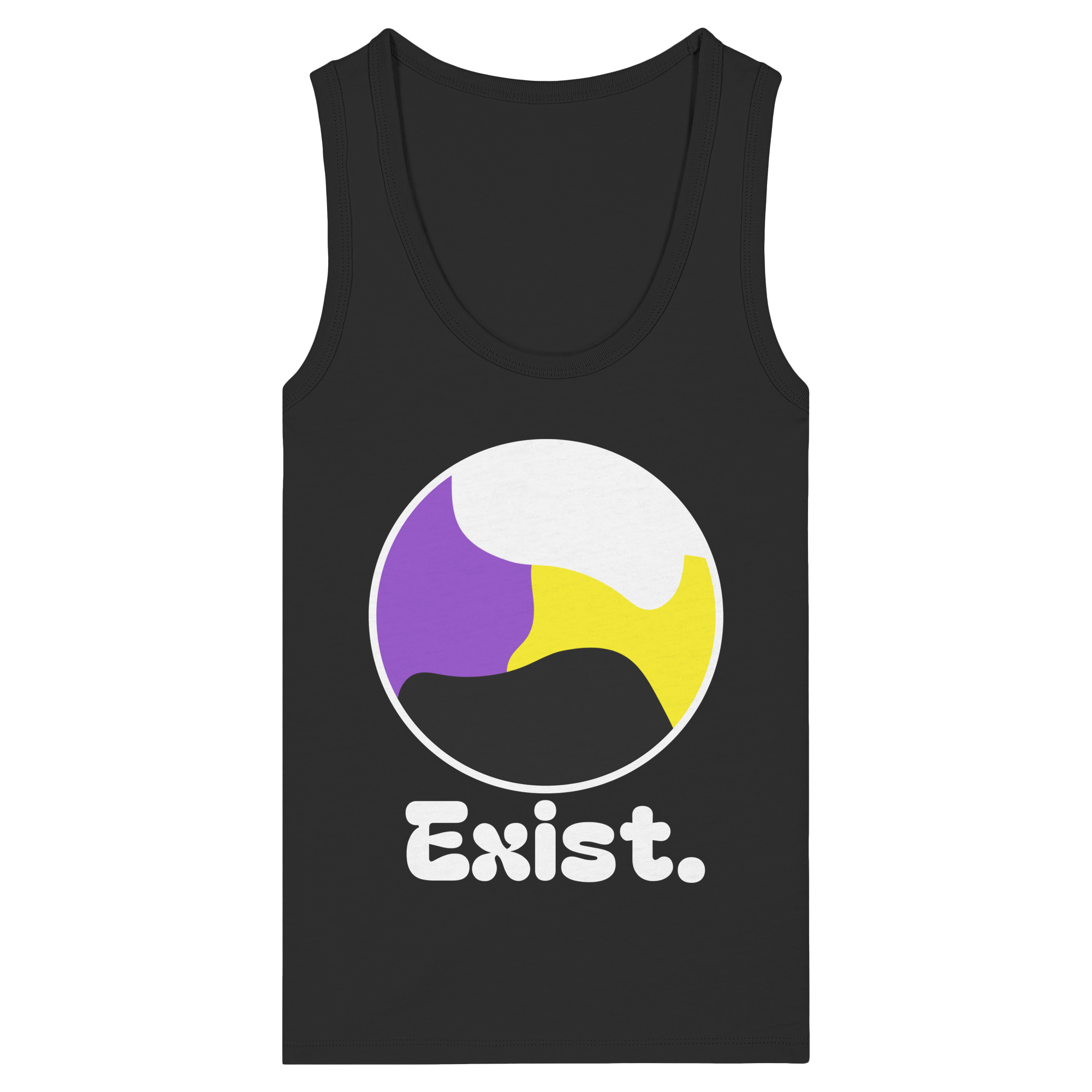 Exist "Nonbinary Edition" - Womens Organic Fitted Tank Top