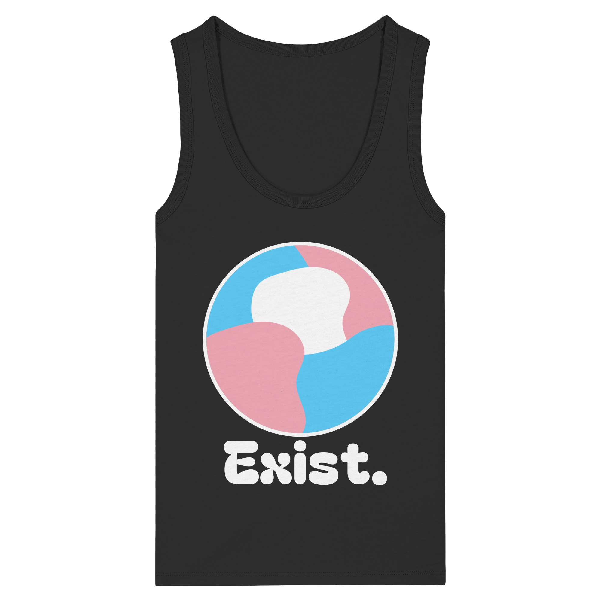 Exist "Trans Edition" - Womens Organic Fitted Tank Top