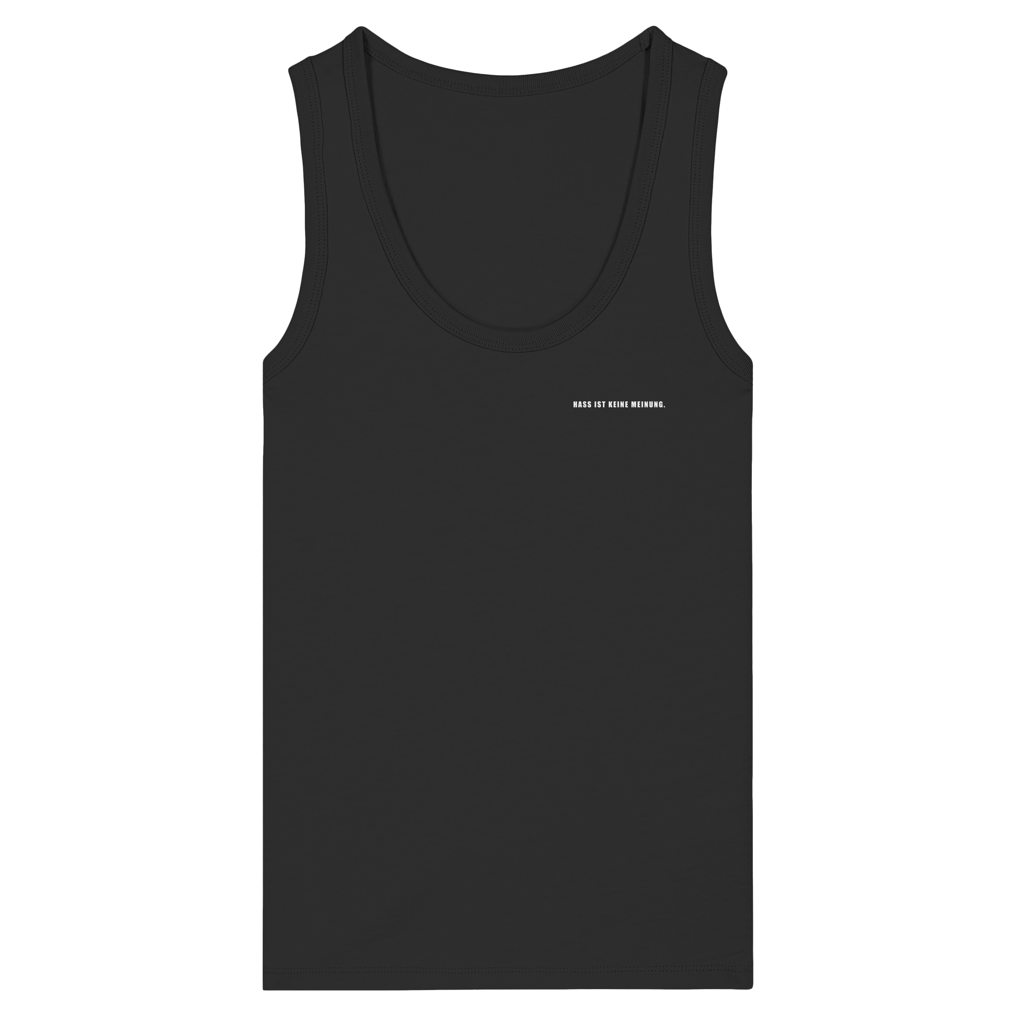 Es gibt 2 Arten von AfD Wählenden Backprint (dunkel) - Womens Organic Fitted Tank Top