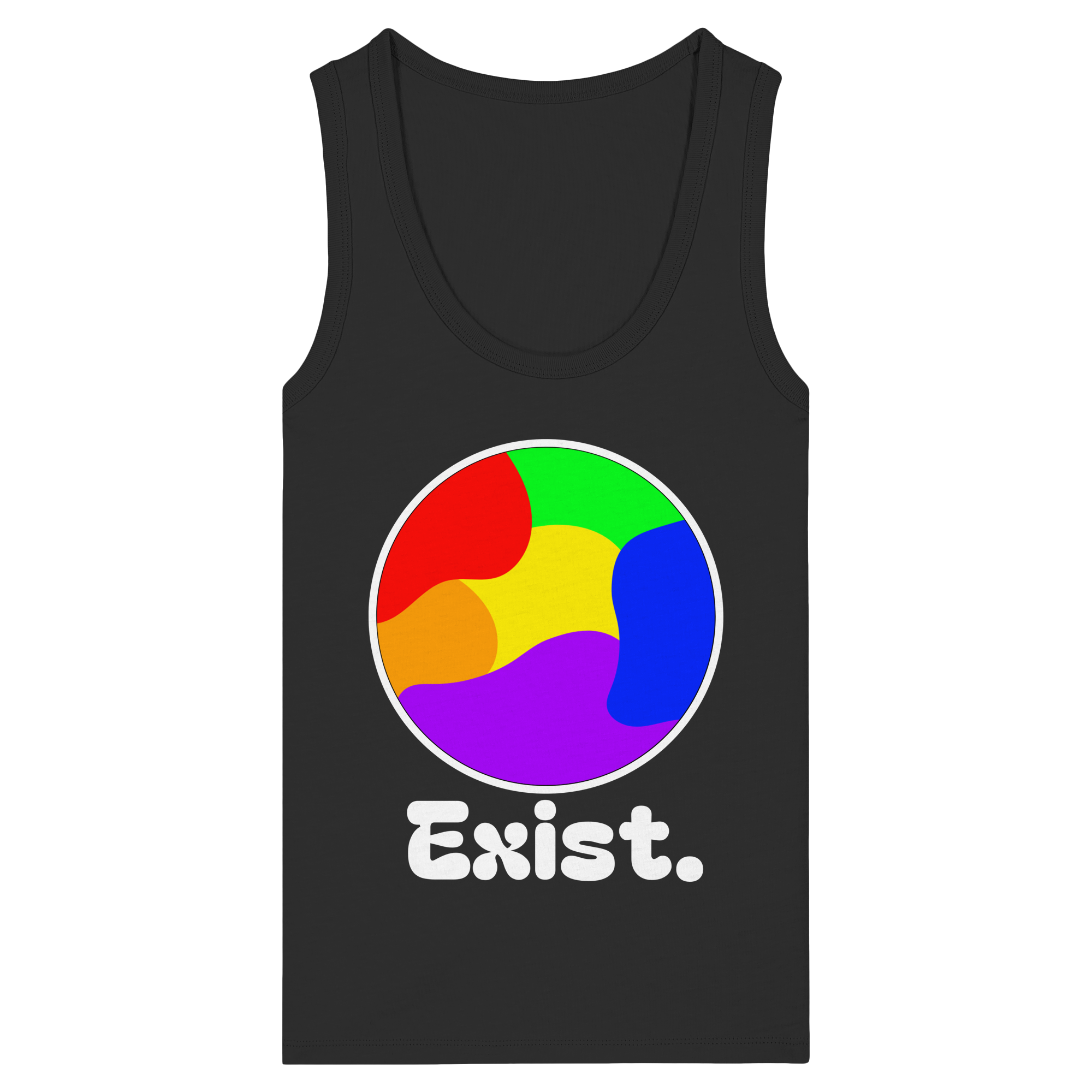 Exist "Pride Edition" - Womens Organic Fitted Tank Top