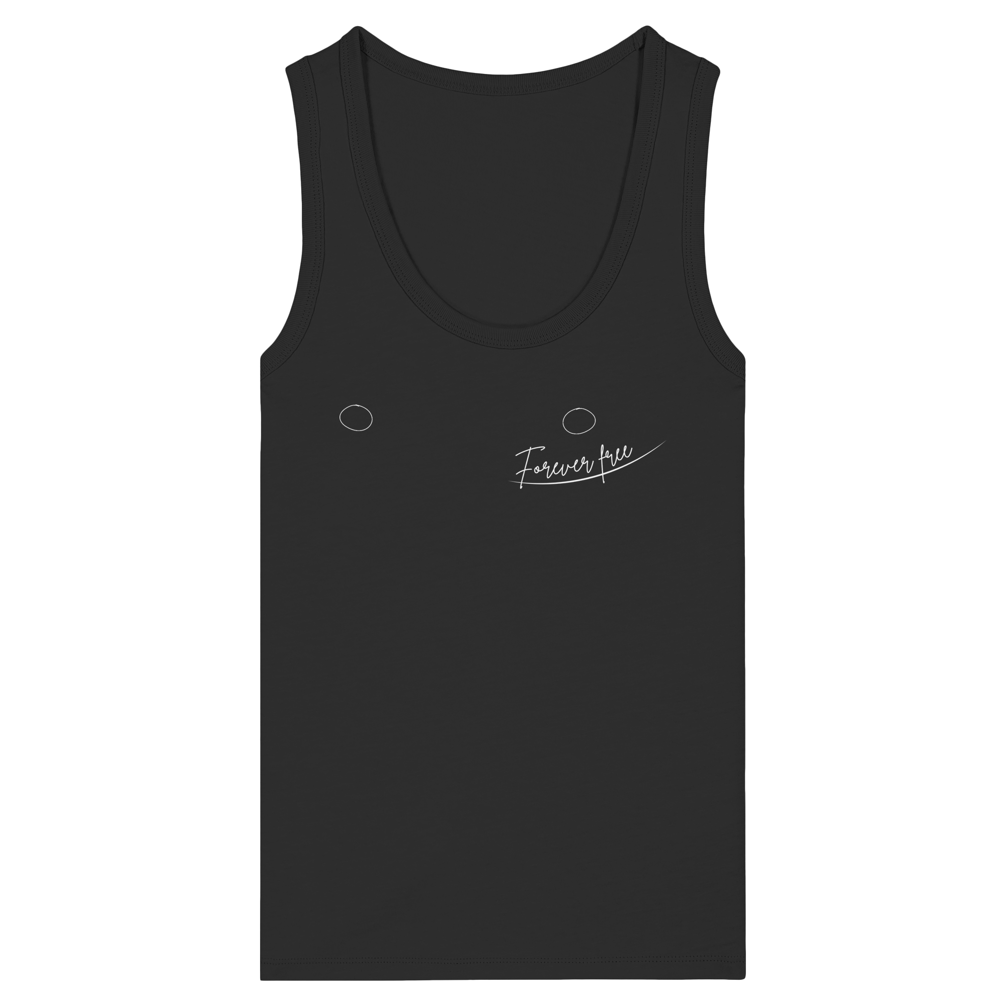 Forever Free nach Mastektomie "linksseitige Edition" - Womens Organic Fitted Tank Top
