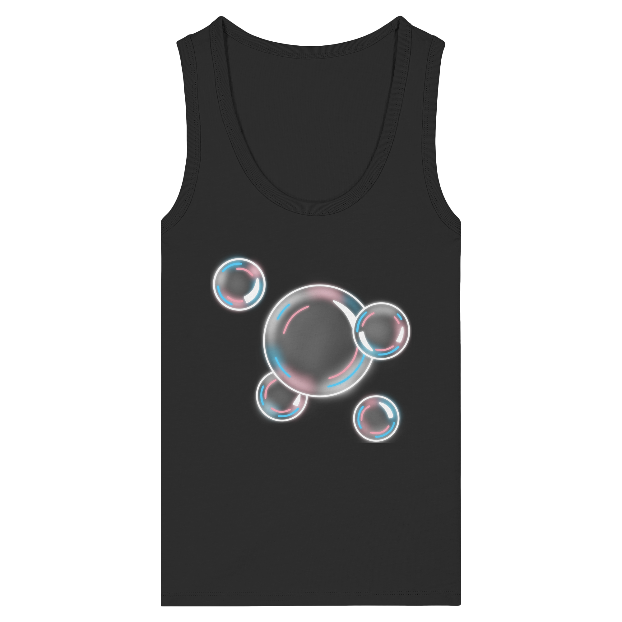 Trans Seifenblasen - Womens Organic Fitted Tank Top