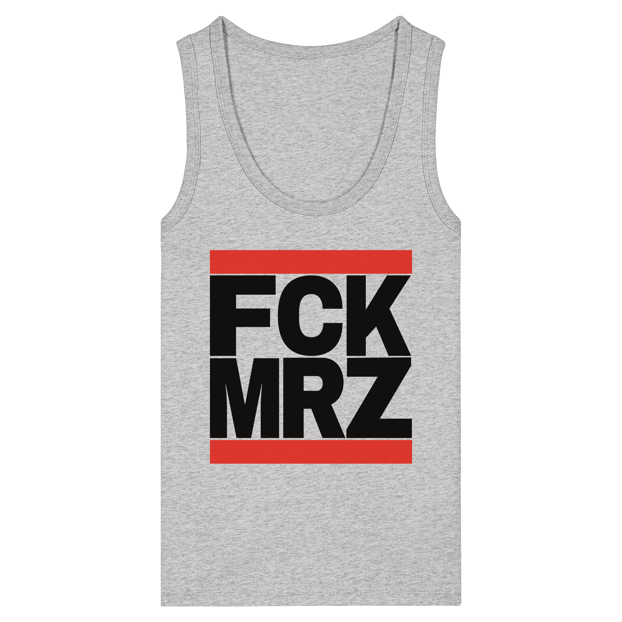 FCK MRZ (schwarze Schrift) - Womens Organic Fitted Tank Top