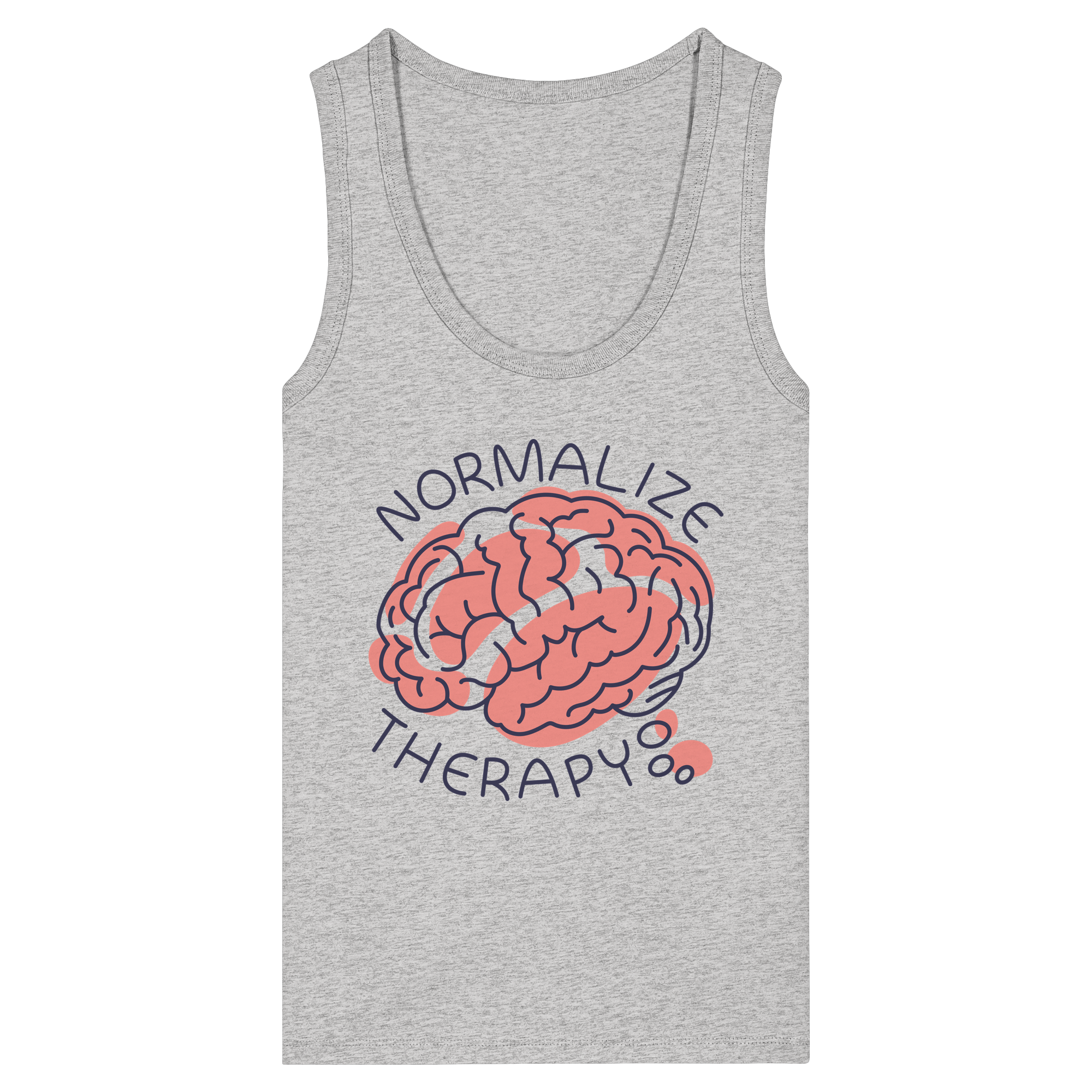 Normalize Therapy - Womens Organic Fitted Tank Top